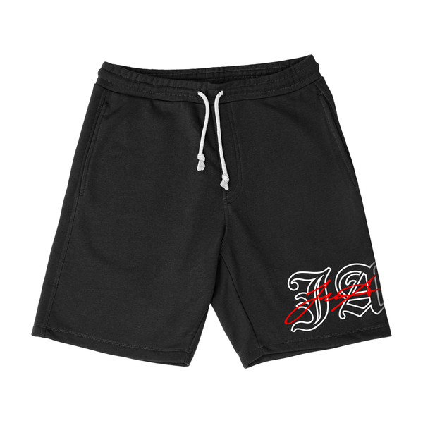 Josh A Logo Black Shorts